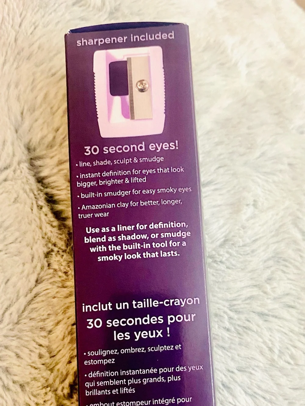 TARTE SmolderEyes Shadow Eye Liner w/Sharpener Heat (Matte Redwood) NIB